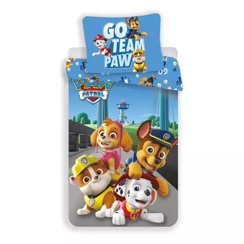 Bavlněné povlečení Paw Patrol 140x200+70x90