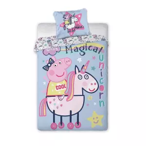 Bavlněné povlečení Peppa Pig magic 140x200+70x90