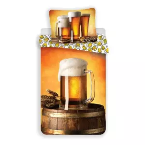 Bavlněné povlečení Pivo 140x200+70x90