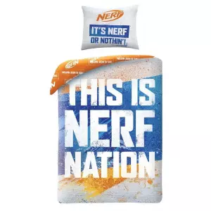 Bavlněné povlečení Nerf nation 140x200+70x90