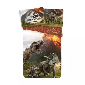 Bavlněné povlečení Jurský Svět 140x200+70x90