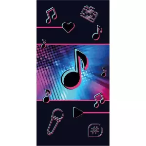 Froté osuška Music Noty 70x140