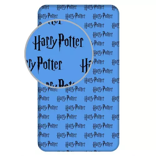 Bavlněné prostěradlo Harry Potter HP111 90x200