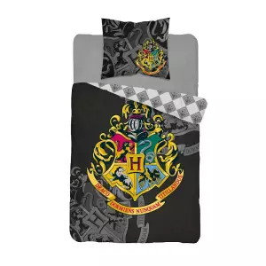 Bavlněné povlečení Harry Potter Black 140x200+70x80