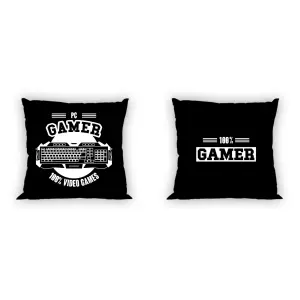Bavlněný povlak na polštářek PC Gamer 40x40 cm