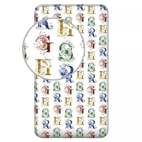 Bavlněné prostěradlo Harry Potter 078 90x200