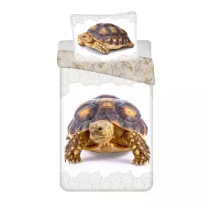 Bavlněné povlečení Želva 140x200+70x90
