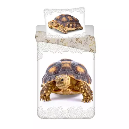 Bavlněné povlečení Želva 140x200+70x90