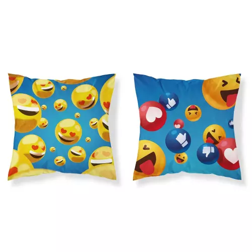 Povlak na polštářek Smajlíci 40x40 cm