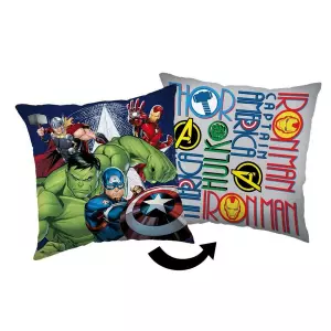 Bavlněný povlak na polštářek Avengers Heroes 40x40 cm