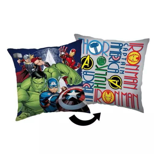 Bavlněný povlak na polštářek Avengers Heroes 40x40 cm