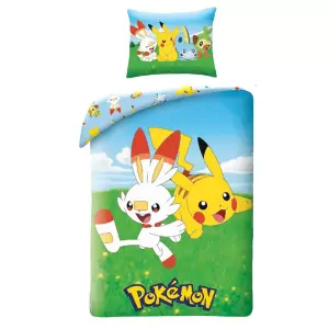 Bavlněné povlečení Pokémon jaro 140x200+70x90
