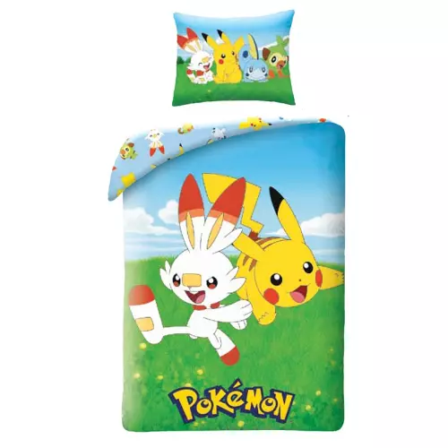 Bavlněné povlečení Pokémon jaro 140x200+70x90