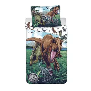 Bavlněné povlečení Jurský Svět Trio 140x200+70x90