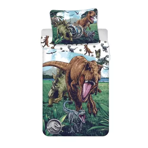 Bavlněné povlečení Jurský Svět Trio 140x200+70x90