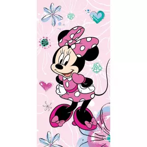 Froté osuška Minnie Pink Bow 02 70x140