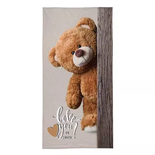 Froté osuška Medvídek Love You 70x140