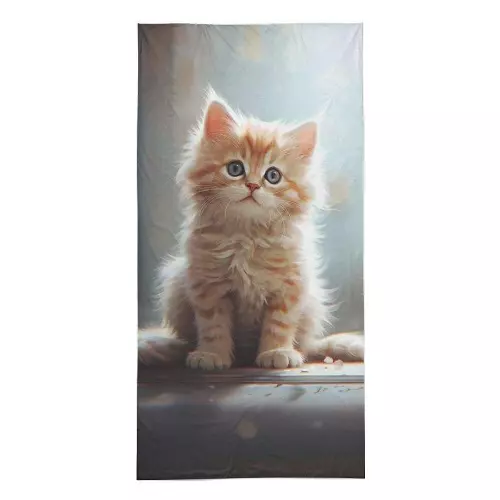 Froté osuška Kotě rezavé 70x140