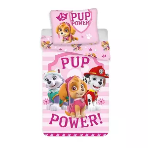 Bavlněné povlečení Paw Patrol Power 140x200+70x90