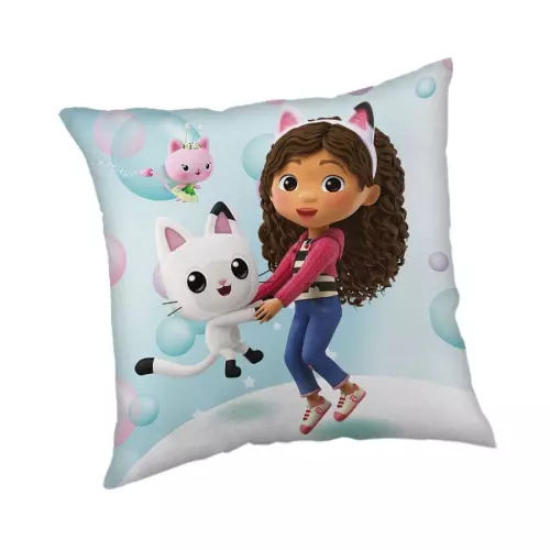 Polštářek Gábinin kouzelný domek Bubbles 40x40 cm