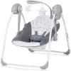 CHIPOLINO Kojenecké lehátko houpací Moonlight Ash Grey