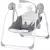 CHIPOLINO Kojenecké lehátko houpací Moonlight Ash Grey