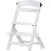 CHIPOLINO Dřevěná jídelní židlička Tip Top 2v1 White Wood