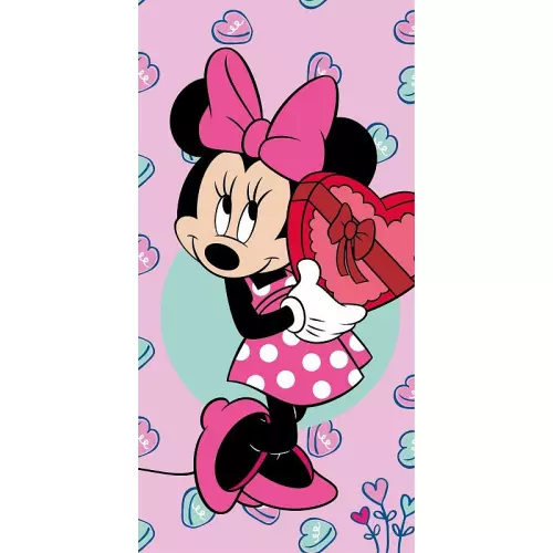 Froté osuška Minnie Pink 70x140 cm