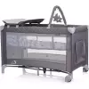 CHIPOLINO Cestovní postýlka s přebalovací podložkou Luna Ash Grey