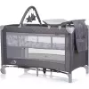 CHIPOLINO Cestovní postýlka s přebalovací podložkou Luna Ash Grey