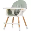 CHIPOLINO Jídelní židlička Rio 2v1 Aloe