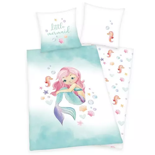 Bavlněné povlečení Mořská Víla 140x200+70x90