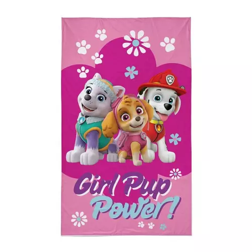 DETEXPOL Dětský ručník Paw Patrol Girl pup  Bavlna - Froté, 50/30 cm