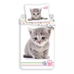 Bavlněné povlečení Kitten Colour 140x200+70x90