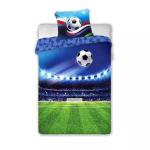 Bavlněné povlečení Fotbal 140x200+70x90