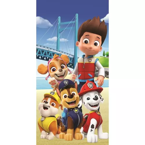 Froté osuška Paw Patrol PP457 Bridge 70x140 cm