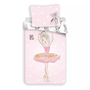 Bavlněné povlečení Balerina 140x200+70x90