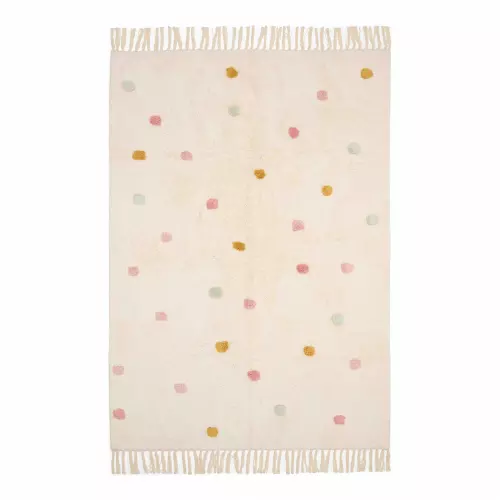 Koberec puntíky Pink 120x170 cm