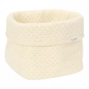 Košík pletený malý Pure Soft White
