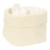 Košík pletený malý Pure Soft White
