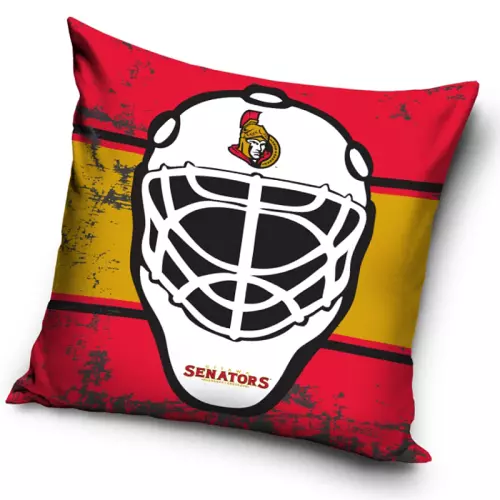 Polštářek Ottawa Senators Maska 40x40 cm