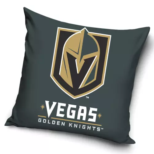 Polštářek NHL Vegas Golden Knights Grey 40x40 cm