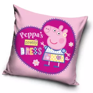 Povlak na polštářek Prasátko Peppa Modelka 40x40 cm