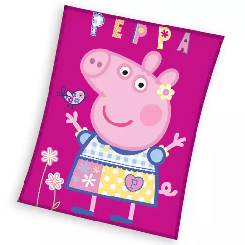Dětská deka Prasátko Peppa Modelka 110x140 cm