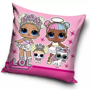 Povlak na polštářek L.O.L. Surprise Best Friends 40x40 cm