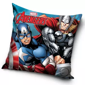 Povlak na polštářek Avengers Capitán Amerika a Thor 40x40 cm