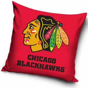 Polštářek NHL Chicago Blackhawks 40x40 cm