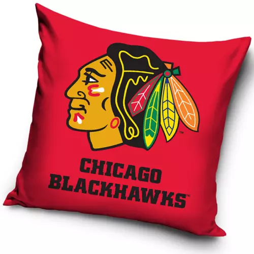 Polštářek NHL Chicago Blackhawks 40x40 cm