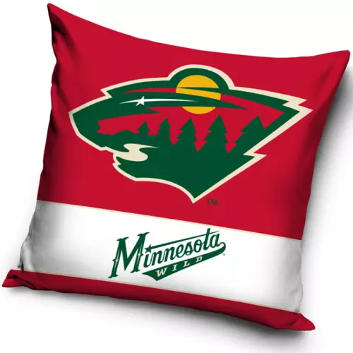 Polštářek NHL Minnesota Wild 40x40 cm