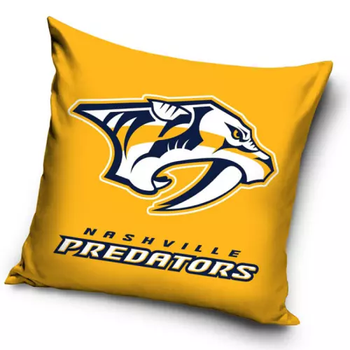 Polštářek NHL Nashville Predators Yellow 40x40 cm